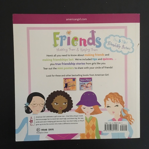 Friends making and keeping them American girl book - Picture 2 of 2